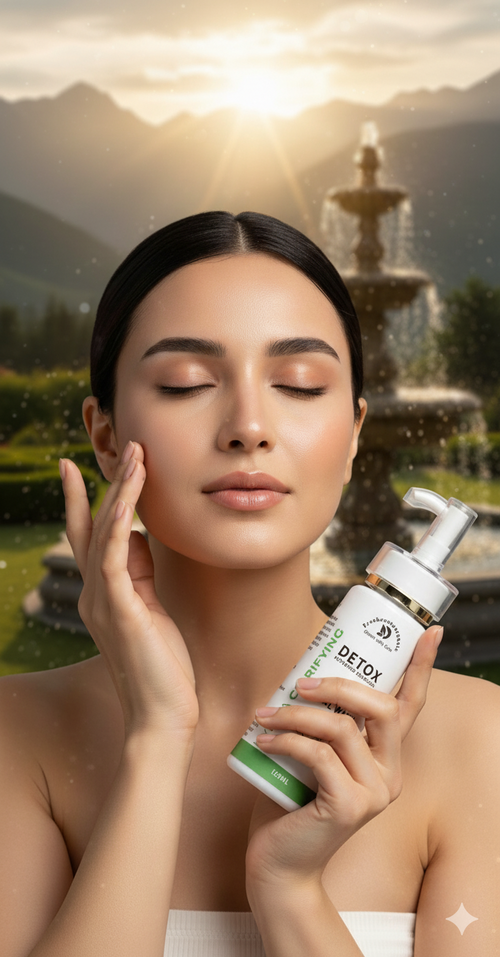 Detox Facial Wash – Organic Deep Cleansing & Purifying Face Wash